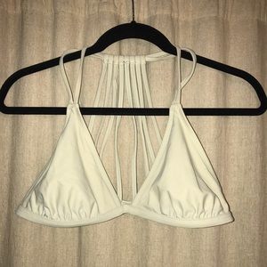 light green bathing suit